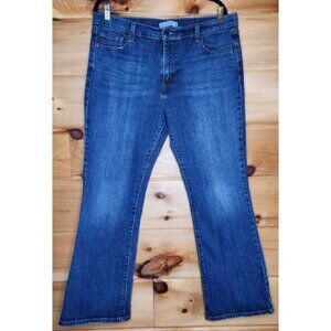 Levi Strauss And Co 515 Womens Boot Cut Blue Denim Jeans Size 16